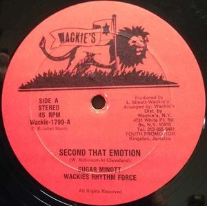 SUGAR MINOTT / シュガー・マイノット / SECOND THAT EMOTION