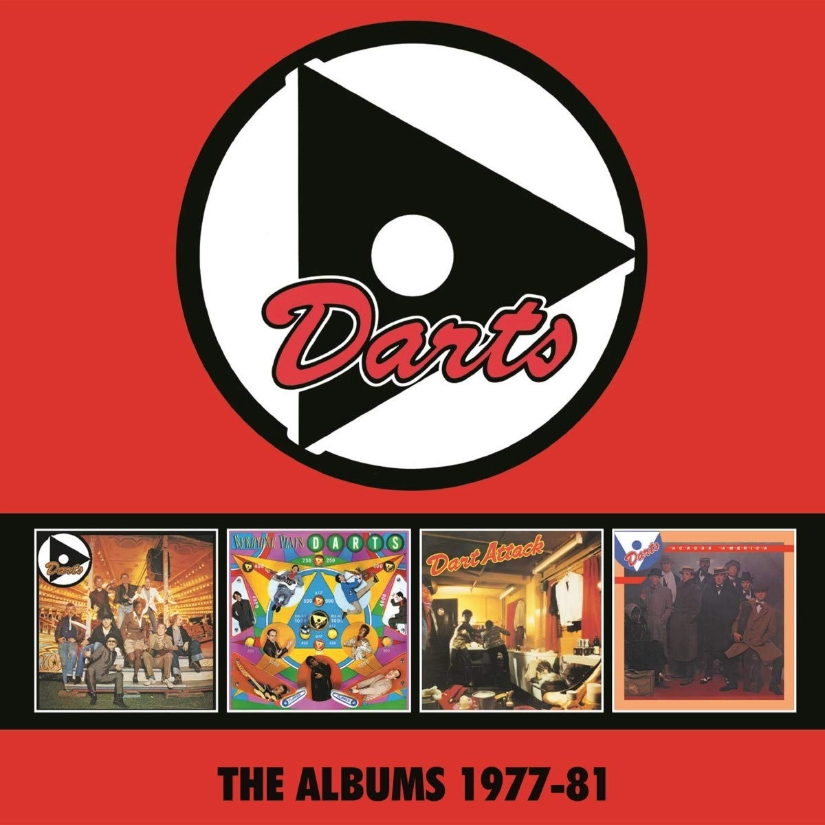 DARTS / ダーツ / THE ALBUMS 1977-81: 4CD BOXSET