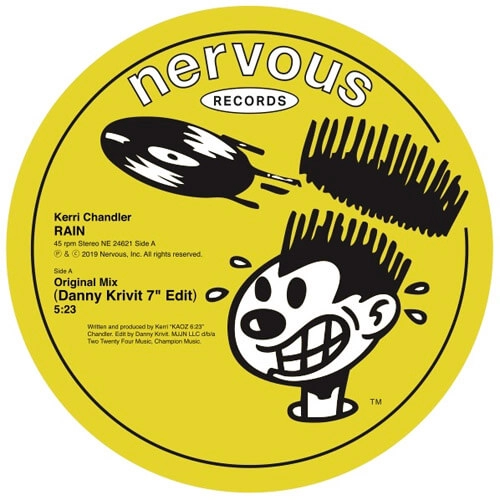 KERRI CHANDLER / ケリー・チャンドラー / RAIN -DANNY KRIVIT EDITS (7")
