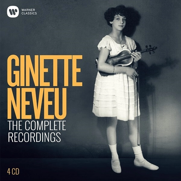 GINETTE NEVEU / ジネット・ヌヴー / THE COMPLETE RECORDINGS(4CD)