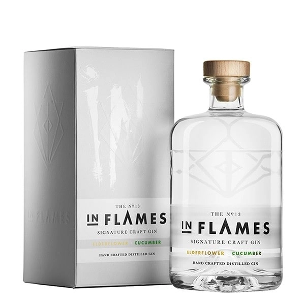 IN FLAMES / イン・フレイムス / SIGNATURE CRAFT GIN NO.13 BATCH 2 - ELDERFLOWER & CUCUMBER <700ML> / シグネチャー・クラフトジン No.13 バッチ2 - エルダーフラワー＆キューカンバー <700ML>
