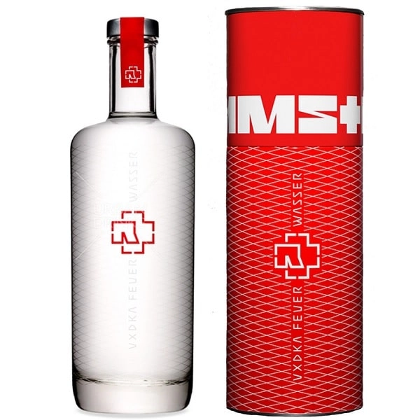 RAMMSTEIN / ラムシュタイン / フォイヤー＆ヴァッサー(火と水) - ウォッカ <700ML>(40度) / FEUER & WASSER