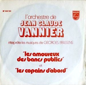JEAN-CLAUDE VANNIER / L'ORCHESTRE DE JEAN-CLAUDE VANNIER INTERPRETE LES MUSIQUES DE GEORGES BRASSENS