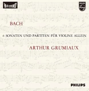 ARTHUR GRUMIAUX / アルテュール・グリュミオー / BACH:SONATAS&PARTITAS FOR SOLO VIOLIN(3LP/LTD)
