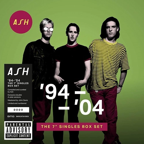 ASH / '94-'04 THE 7""SINGLES BOX SET (7"x10)
