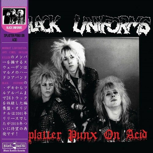 BLACK UNIFORMS / ブラックユニフォームズ / SPLATTER PUNX ON ACID