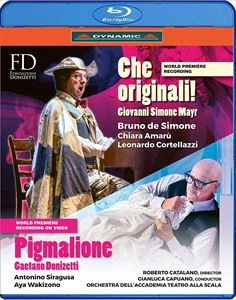 GIANLUCA CAPUANO / ジャンルカ・カプアーノ / DONIZETTI: PIGMALIONE / MAYR: CHE ORIGINALI