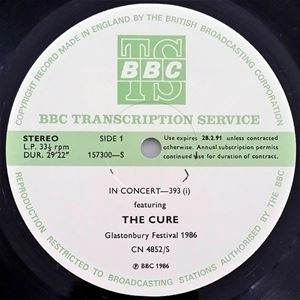 CURE / キュアー / IN CONCERT - 393