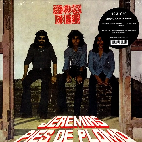 VOX DEI / ヴォックス・デイ / JEREMIAS PIES DE PLOMO: 180G LIMITED VINYL