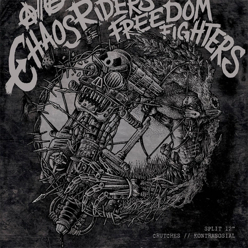 CRUTCHES : KONTRASOSIAL / SPLIT (LP)