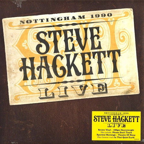 STEVE HACKETT / スティーヴ・ハケット / LIVE: COLOURED VINYL
