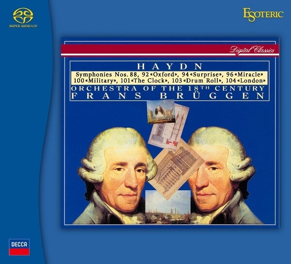 FRANS BRUGGEN / フランス・ブリュッヘン / ハイドン：交響曲集(3SACD)