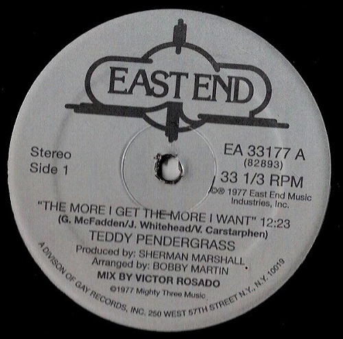 TEDDY PENDERGRASS / テディ・ペンダーグラス / MORE I GET, THE MORE I WANT