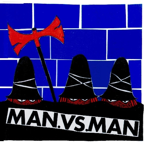 M.A.N.VS.M.A.N / Evil, Vicious, Mean & Ugly (10")