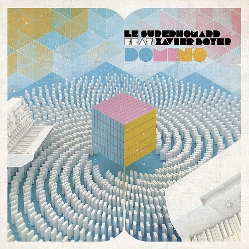 LE SUPERHOMARD / ル・シュペール・オマール / DOMINO FEAT. XAVIER BOYER (TAHITI 80) (7"/WHITE VINYL)