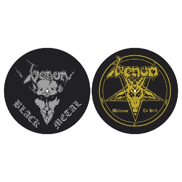 VENOM / ヴェノム / BLACK METAL / WELCOME TO HELL<SLIPMAT>