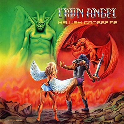 IRON ANGEL / アイアン・エンジェル / HELLISH CROSSFIRE<NEON GREEN VINYL>