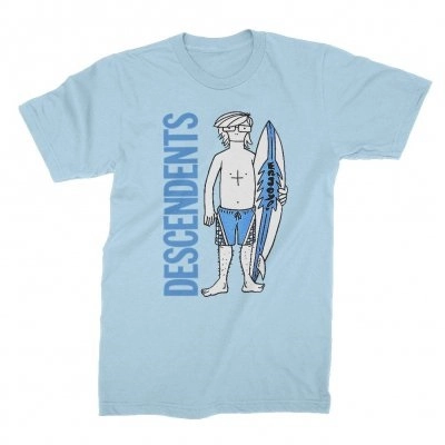 DESCENDENTS / ディセンデンツ / M/MILO SURF TEE (BABY BLUE)