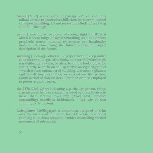 TUNNELVISION / WATCHING THE HYDROPLANES (LP/CLEAR VINYL)