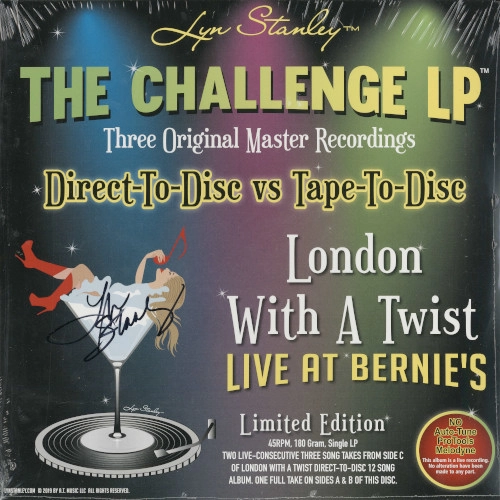 LYN STANLEY / リン・スタンリー / LIVE AT BERNIE'S - THE CHALLENGE LP 180G 45RPM LP
