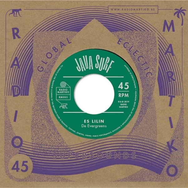 DE EVERGREENS / LES JAGUAR'S DE CASABLANCA / デ・エヴァーグリーンズ / ル・ジャガーズ・デ・カラブランカ / SURFING ON THE SHORES OF JAVA AND CASABLANCA
