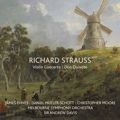 ANDREW DAVIS / アンドルー・デイヴィス / R.STRAUSS:VIOLIN CONCERTO/DON QUIXOTE