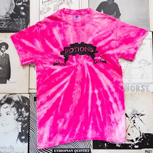 POTIONS MUSIC T-SHIRTS / POTIONS MUSIC PINK M