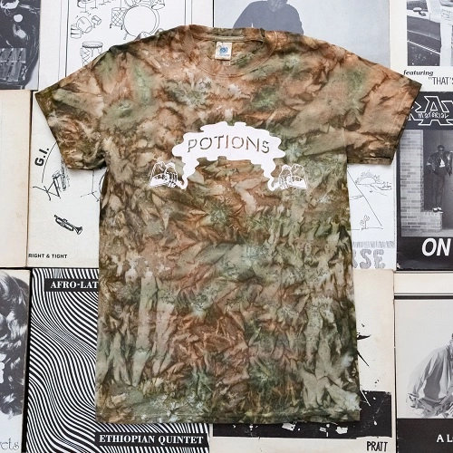 POTIONS MUSIC T-SHIRTS / POTIONS MUSIC CAMO XL