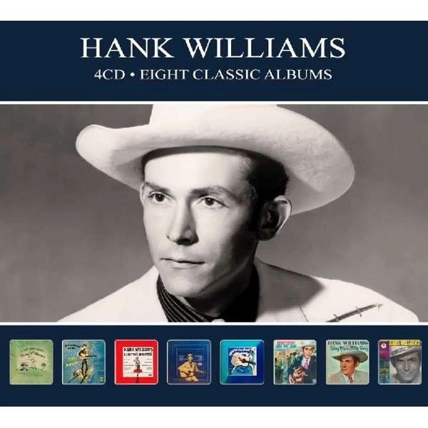 HANK WILLIAMS / ハンク・ウィリアムズ / EIGHT CLASSIC ALBUMS(4CD)