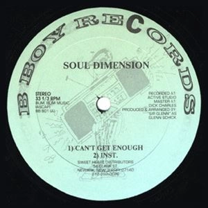 SOUL DIMENSION / CAN'T GET ENOUGH