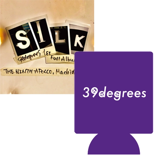 39degrees / SILK クージー付きセット