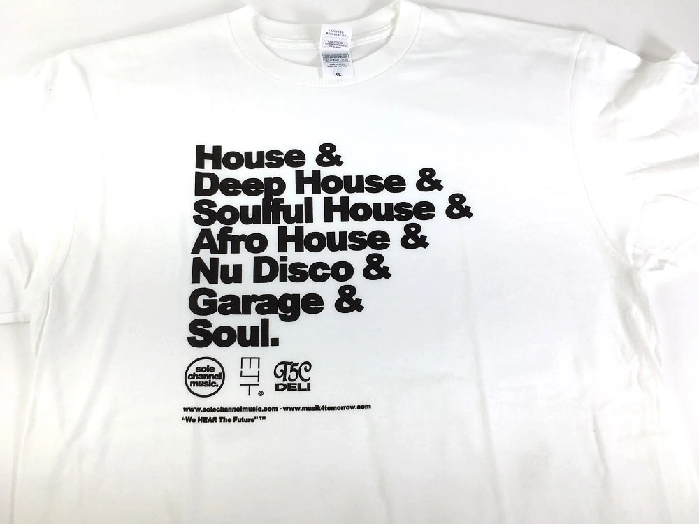 T5C DELI / #1 MY GENRE T-SHIRTS WHITE SIZE:XL