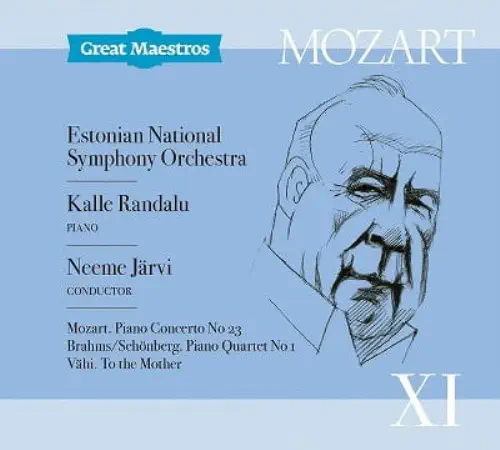 NEEME JARVI / ネーメ・ヤルヴィ / MOZART: PIANO CONCERTO NO.23 / BRAHMS-SCHOENBERG: PIANO QUARTET, ETC