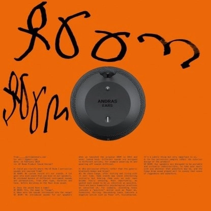 ANDRAS FOX / アンドラス・フォックス / BOOM BOOM