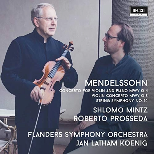 SHLOMO MINTZ / シュロモ・ミンツ / MENDELSSOHN:VIOLIN CONCERTOS