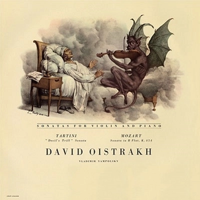 DAVID OISTRAKH / ダヴィド・オイストラフ / TARTINI:DEVIL'S TRILL/MOZART:VIOLIN SONATA K454(LP/LTD)