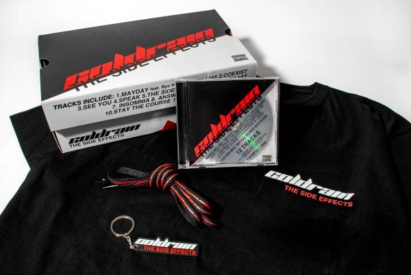 coldrain / コールドレイン / THE SIDE EFFECTS / ザ・サイド・エフェクツ<完全生産限定盤コンプリートBOX CD+DVD+Tシャツ SIZE:L>