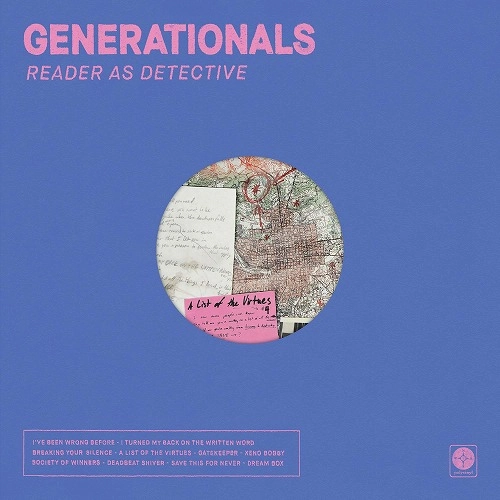 GENERATIONALS / READER AS DETECTIVE (LP/180G/CLOUDY CLEAR VINYL)