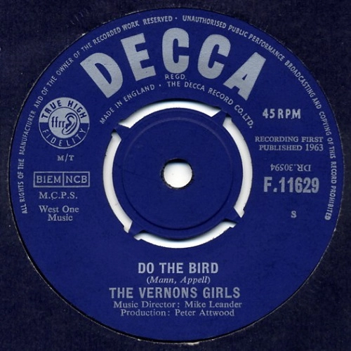 VERNONS GIRLS / DO THE BIRD / I'M GONNA LET MY HAIR DOWN