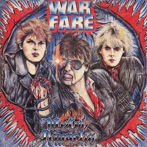 WARFARE / ウォーフェア / METAL ANARCHY<CLEAR VINYL>