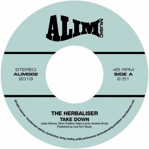 HERBALISER / ハーバライザー / TAKE DOWN　/　SOME THINGS FEAT.RODNEY P & TIECE / TAKE DOWN/SOME THINGS FEAT.RODNEYP&TIECE