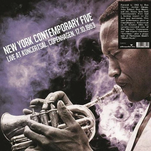 NEW YORK CONTEMPORARY FIVE / ニューヨーク・コンテンポラリー・ファイブ / Live At Koncertsal Copenhagen (LP)