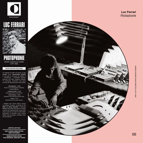 LUC FERRARI / リュック・フェラーリ / PHOTOPHONIE BANDES MAGNETIQUES INEDITES (1973 - 1992)