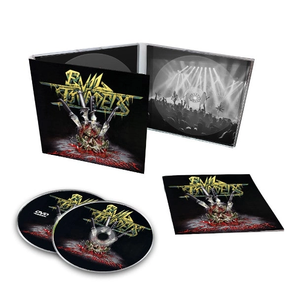 EVIL INVADERS / イーヴル・インヴェイダーズ / SURGE OF INSANITY - LIVE IN ANTWERP 2018<CD+DVD/DIGI>