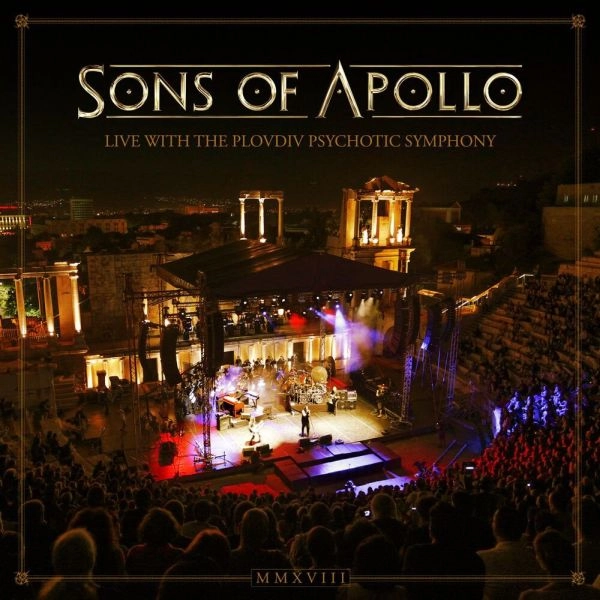 SONS OF APOLLO / サンズ・オブ・アポロ / LIVE WITH THE PLOVDIV PSYCHOTIC SYMPHONY<3CD+DVD>