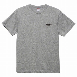 DJ KIYO / ROYALTY PRODUCTION / CLASSIC LOGO 刺繍  T-SHIRT -GREY- SIZE L