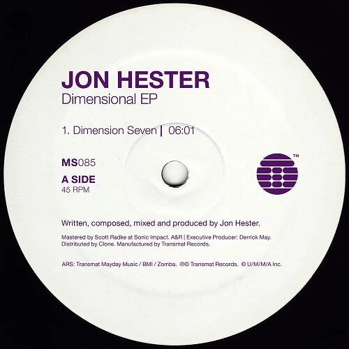 JON HESTER  / DIMENSIONAL EP
