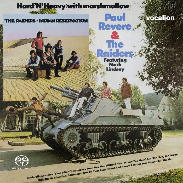 PAUL REVERE & THE RAIDERS / ポール・リヴィア&ザ・レイダーズ / HARD 'N' HEAVY (WITH MARSHMALLOW) & INDIAN RESERVATION