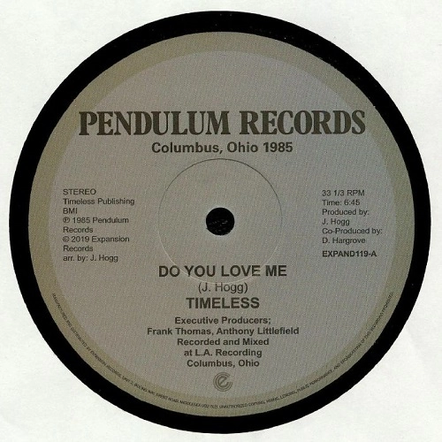 TIMELESS LEGEND / タイムレス・レジェンド / "DO YOU LOVE ME / YOU'RE THE ONE (12"")"