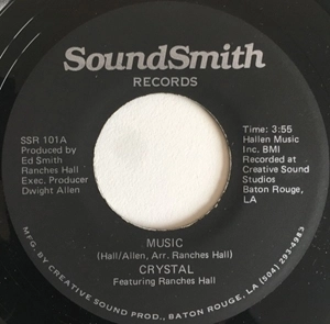CRYSTAL (HENRY TURNER'S CRYSTAL BAND) / MUSIC - CRYSTAL FEATURING RANCHES HALL